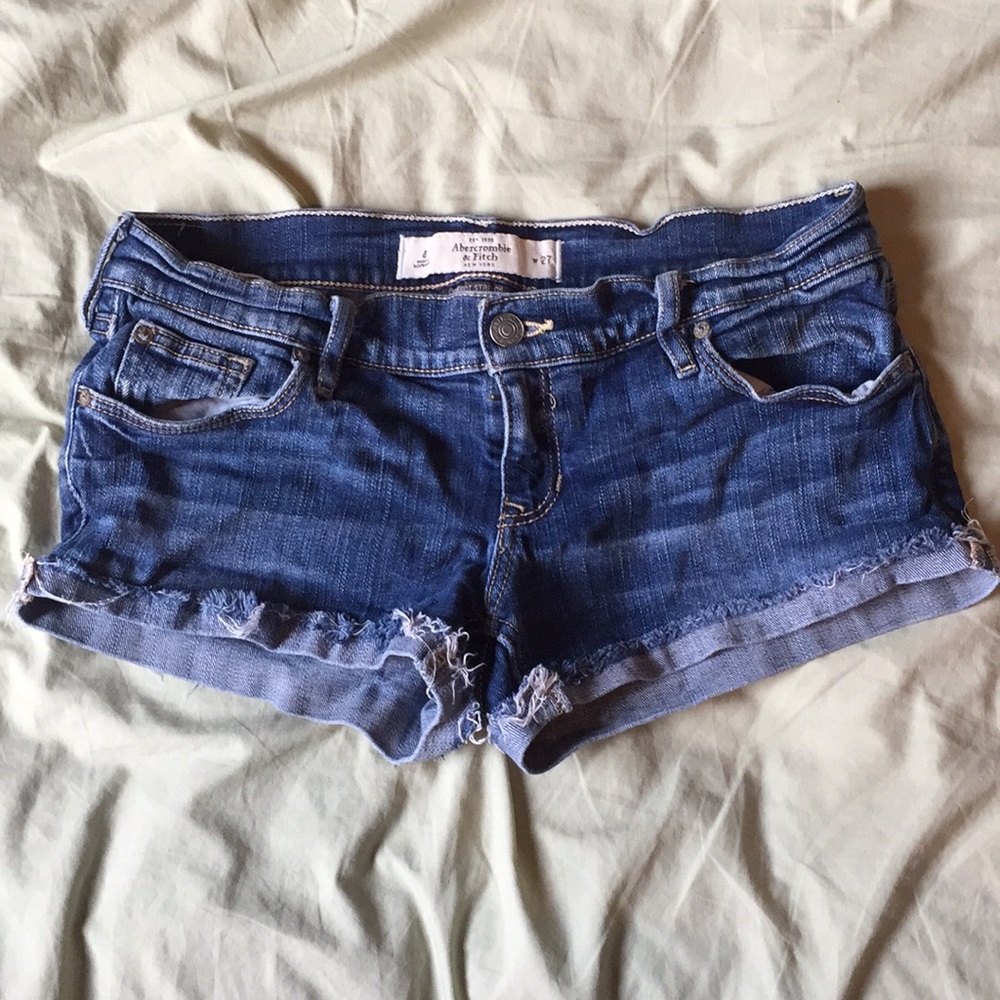 Abercrombie and Fitch Denim Jean Shorts